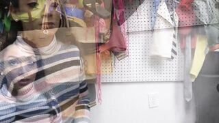 Petite Latina Sarah Lace is caught stealing so she needs to do certain things to walk