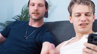 HETEROFLEXIBLE - Jock Benjamin Blue Didn't Expect To Take Buddy Leo Louis's MONSTROUS Pole Up His Booty