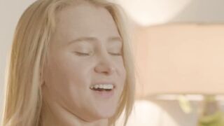 JOYMII - Great Blonde Ivi Rein Prefers A Dick And A Cummed Into Her Mouth To A Book