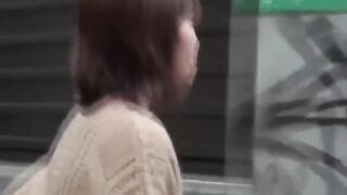 NipponPissTV.com - Japanese babes urgently piss in public unable to hold it