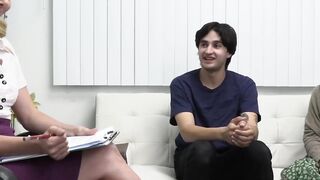 Stepsiblings Dharma Jones and Elias Cash have a threesome with MILF therapist Aaliyah