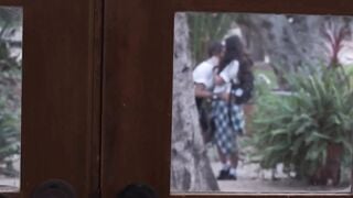 Naturally Stacked Bad Influence April Olsen Seduces Nerdy Thin Dark Haired Jane Wilde