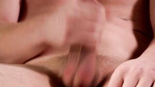 NextDoorXXX.com - Handsome jock manhandles his fat cock in a jerk off scene