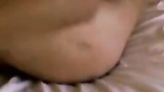 Amateur masturbation with young man all alone in his bed
