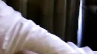 Amateur masturbation with young man all alone in his bed