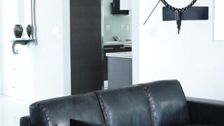 Brunette with amazing ass and tattoos railed deep by BBC