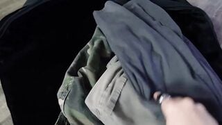 Voluptuous MILF gets so horny when she sees her stepson