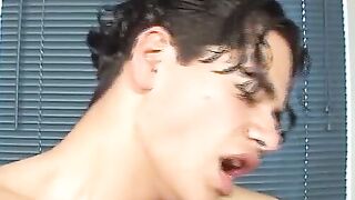 Twink Angel takes Cesars rock hard dick up his hot asshole