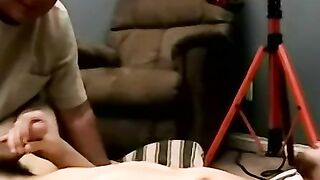 Hardcore fuck session with two gay dudes who love some anal