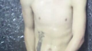 BoyObsession.com - Jessie's sporty and horny twink getting steamy in the shower