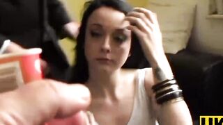 UKSubSluts.com - Sexy pale chick Alessa Savage's nympho tendencies revealed