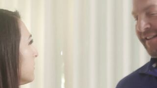 TSSexual.com - Khloe Kay's blowjob and raw sex with a hairy surprise ending