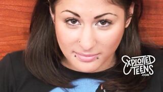 Pierced Teenagers blows and fucks inside this point of view movie