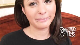 Pierced Teenagers blows and fucks inside this point of view movie