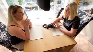 Milena-Sweet is plowed extremely rough by the strap-on sex toy