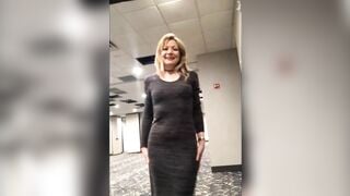 Paulina Stripping inside Outdoor + Cumming inside Hotel Lobby