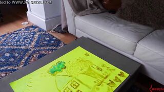 Booty eating slave boned