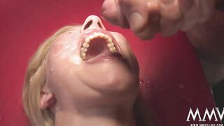 Long melons Euro Beauty gets a long surprise for her birthday