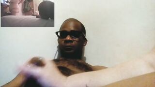 Stiff Cock Stroking-Cum Swallowing Red Head BBW