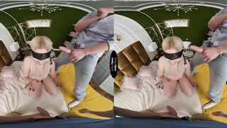 Adorable women Lilly tries 2 fat dicks for the first time