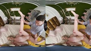 Adorable women Lilly tries 2 fat dicks for the first time