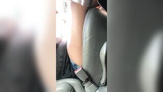 Beauty african legs backing Uhaul up Part 3