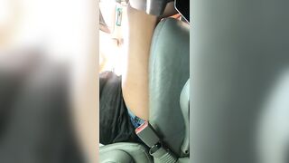 Beauty african legs backing Uhaul up Part 3