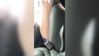 Beauty african legs backing Uhaul up Part 3