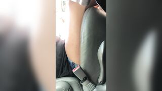 Beauty african legs backing Uhaul up Part 3