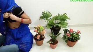 A kitane me podha Bahut haryali hai
