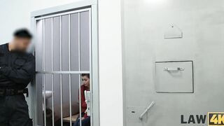 LAW4k. sluts doesnt shy and gets fucks on the jail