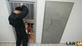LAW4k. sluts doesnt shy and gets fucks on the jail