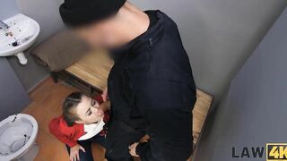 LAW4k. sluts doesnt shy and gets fucks on the jail