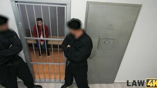 LAW4k. sluts doesnt shy and gets fucks on the jail
