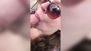 GIGGLING CUMSLUT KATE! She loves PENIS & CUM COMPILATION