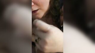 GIGGLING CUMSLUT KATE! She loves PENIS & CUM COMPILATION