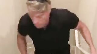Humongous cougar Sally has sex with boss on xhamster