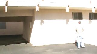 Delectable dark haired gets a jizzed after ride pecker