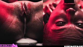Real Life Cartoon - Cumshot Jizzed Compilation w Hottie Girls