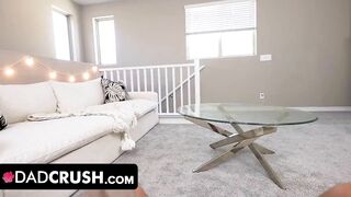 Perv Stepdad Helps Kinsley Kane To Stretch Her Tight Cunt