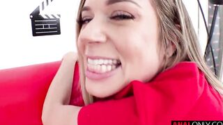 ANAL ONLY Fucking Rory Knox's round butt