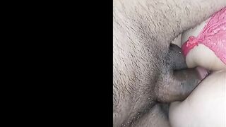 Waking up the sexual wifey with a dick into her booty only anal