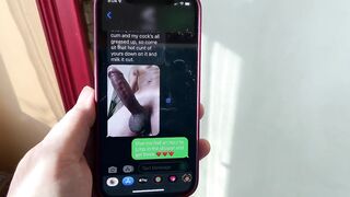 The wifey gets a text message this morning