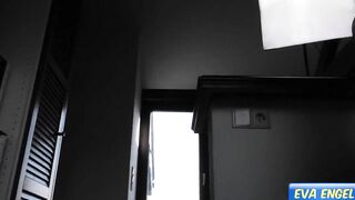 EVA ENGEL: I need to pissing, he wants to plowed