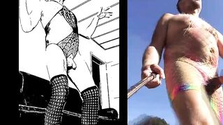 crossdressing exhibitionist