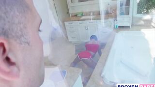 BrokenBabes - Gorgeous Black Goddess Kira Noir Gets Anal From Perverted Next Door