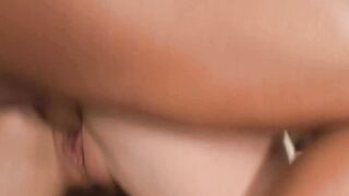 Vulgar skinny dark haired 19 year old with tiny melons