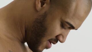 MaleNoir.com - Tattooed ebony hunk Max Adonis drills his boyfriend's asshole hard and