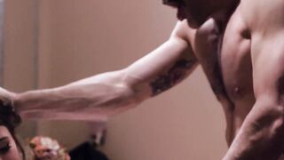 PornTaboos.com - Jill Kassidy swallows cum after a doggystyle pounding by a man in a
