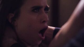 PornTaboos.com - Jill Kassidy swallows cum after a doggystyle pounding by a man in a